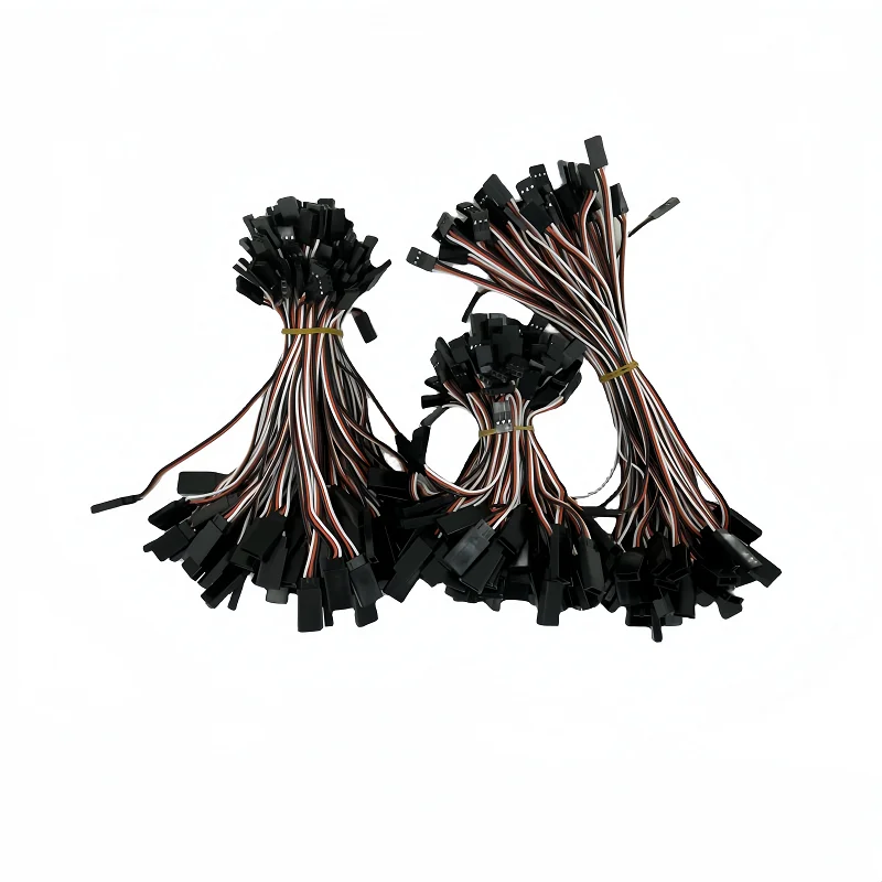 10pcs/lot 30\60 core extension cable 10/15/20/30/50/60/90/100cm RC  airplane model servo ESC extension cable male to female