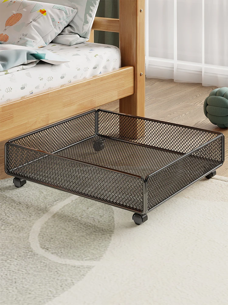 mobiletto-sottoletto-semplice-con-ruote-organizzatore-per-camera-da-letto-salvaspazio-facile-da-usare