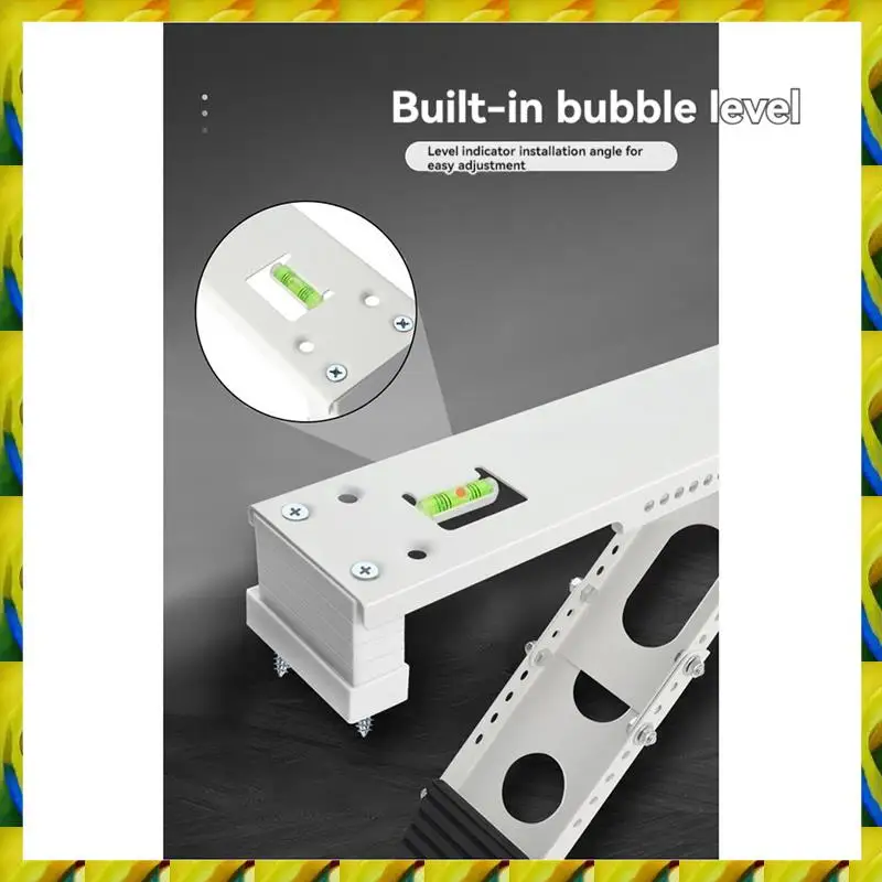 

WFF Window Air Conditioner Support Bracket,Adjustable Anti-Slip Shock-Absorbing Mat Window AC Safe Support Bracket Installs