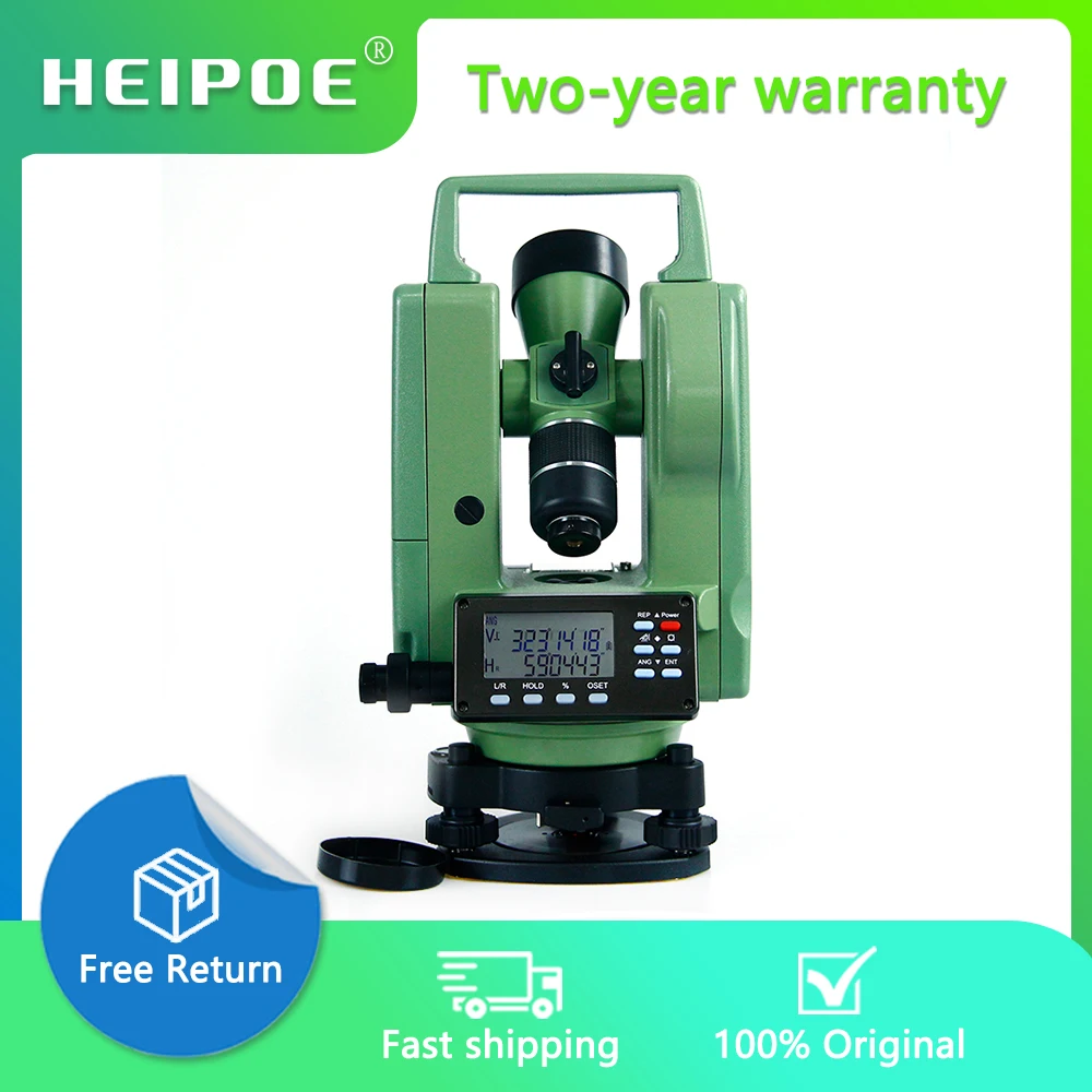 HEIPOE High Quality HE2A Surveying Instrument Electronic Accuracy 2'' Digital Theodolite