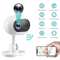 WiFi IP Camera 1080P HD Smart Wireless Two-way Audio Night Vision Motion Detection Security Recorder Smart Home Surveillance New