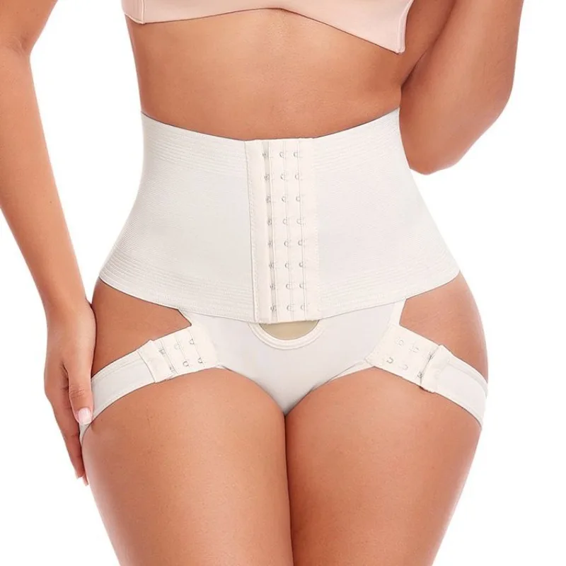 Genuine European American Popular Butt Shaper Belly Pants, Hip-lifting Breasted Shaping Pants