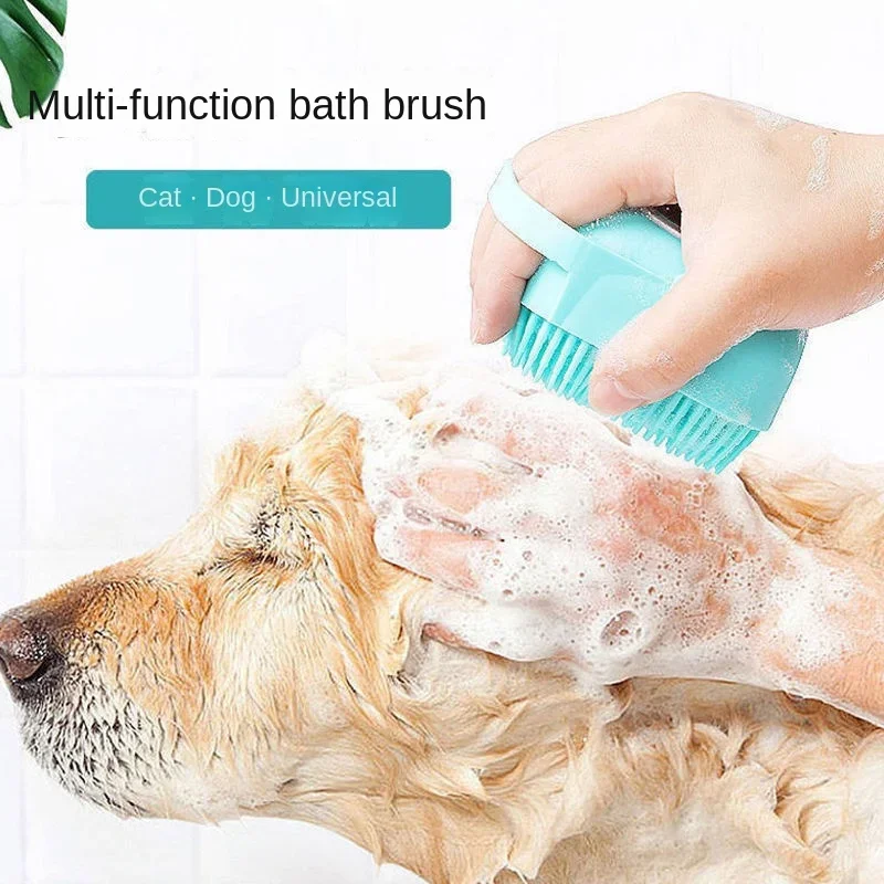 2024 New Pet Shower Dog Massage Pet Massage Gloves Cat Petting Hair Removal Brush Pet Supplies Miracle Baby Sponge