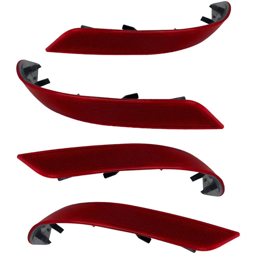 

Rear Bumper Reflector Lens OEM 1648200974 1648201074 Rear Bumper Brake Light Reflector Compatible with GL-Class X164 2010-2012