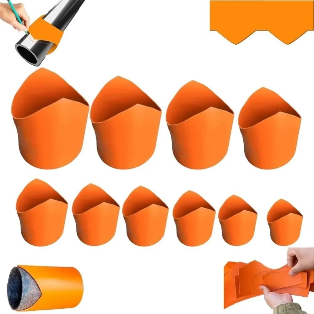 10pcs/set Precision Soldering Locator Insulation Material Pipe Fitting Welding Installation Guide DIY Construction Template