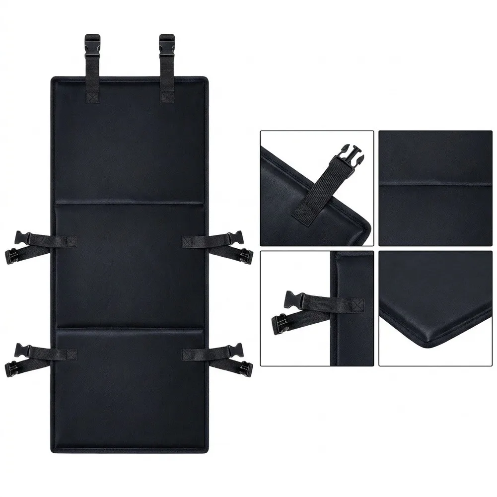 Pool Ladder Cover Black 31 x 14.5 Inch Oxford Cloth with PVC Backing Scratch Protective Sleeve for Ladders Pool