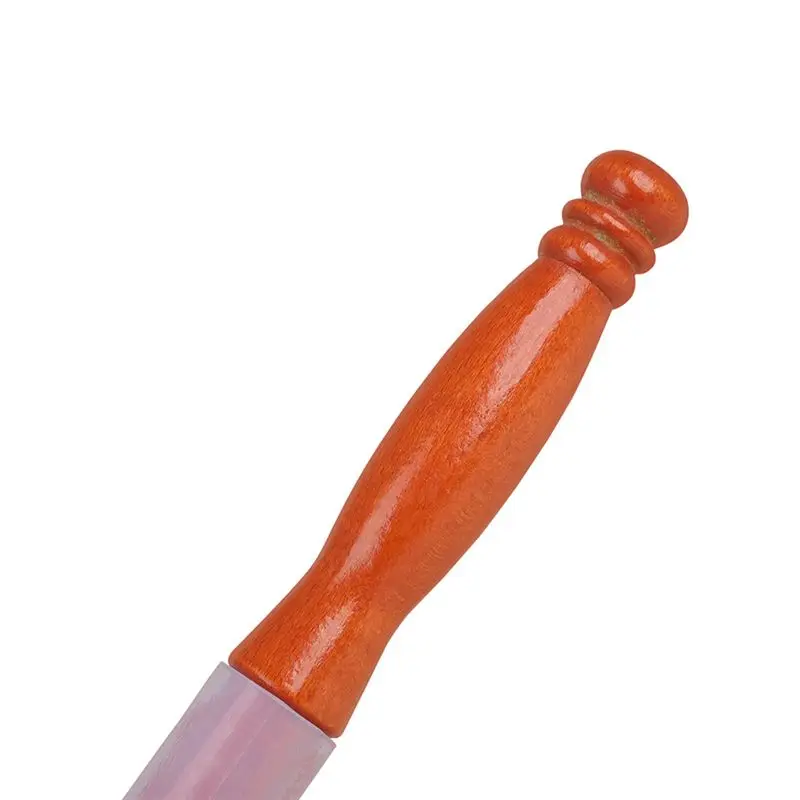 A89E-Wooden Rubber Mallet Stick For Yoga Meditation Professional Beater Crystal Singing Bowls With Rubber Ring