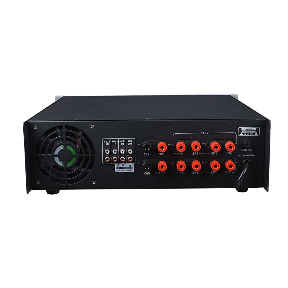 U disk SD card USB MP3 digital display Bluetooth short circuit protection  public address system power amplifier