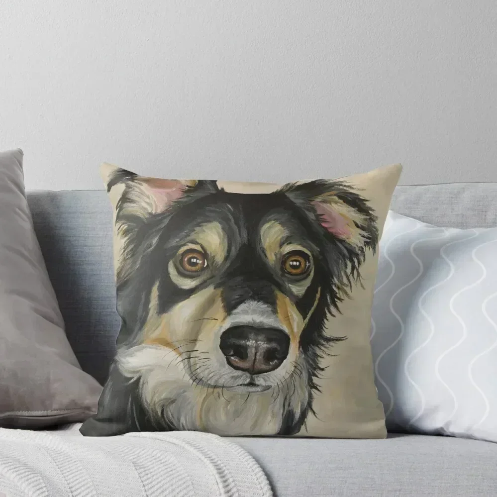 

Cute Australian shepherd dog Art Throw Pillow Luxury Pillow Case autumn decoration Sofa Decorative Covers pillow