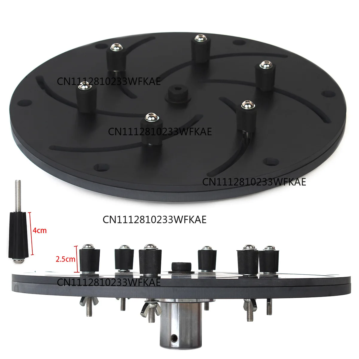 M33 * 3.5 spindle woodworking chuck self-centered centrifugal lathe chuck for hollow wood turning lathe