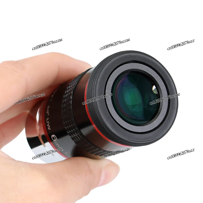 Ocular del telescopio astronómico 1,25 pulgadas ángulo ultraancho 68 grados 6 mm
