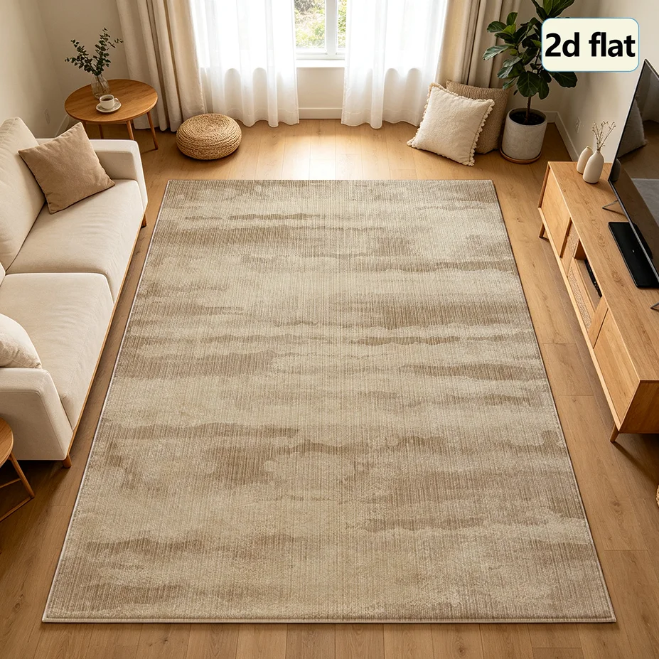 1-Piece Watercolor Striped Rug, Soft and Comfortable, Easy to Maintain, Machine Washable, Indoor Floor Mat, Suitable for Placing under a Table, Suitable for Farmhouse-Style Home Decor, Suitable for Living Room, Bedroom, Dining Room, Office, Entryway, Hallway, Home Decor.