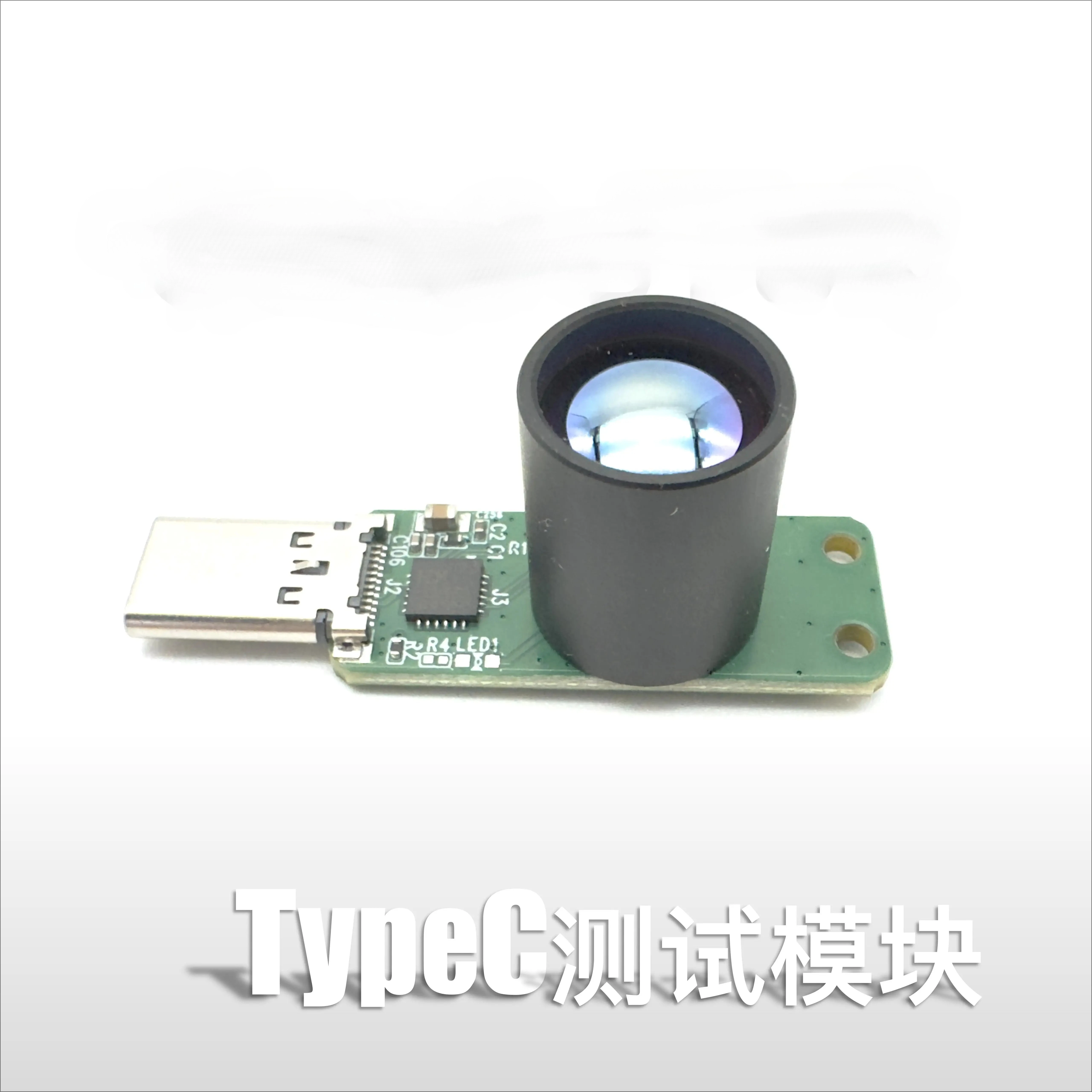 

Модуль инфракрасного термометра TypeC Мобильный телефон Компьютер Plug and Play Промышленная медицинская температура тела -30 ℃ ～600 ℃