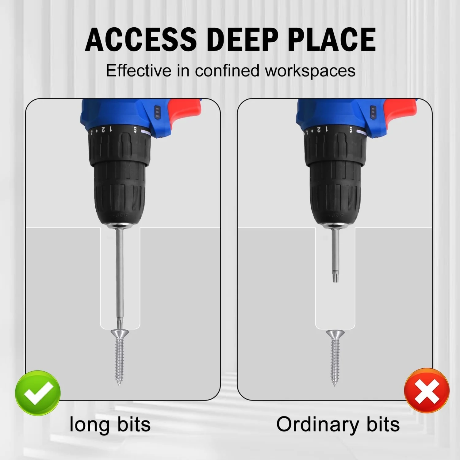 10-teiliges Set mit 1/4-Zoll-Sechskantschaft, T5-T40 Torx-Schraubendreher-Bits, 4 Zoll Länge, S2-Stahl, manipulationssicheres Schraubendreher-Set, Werkzeuge – Detail 2