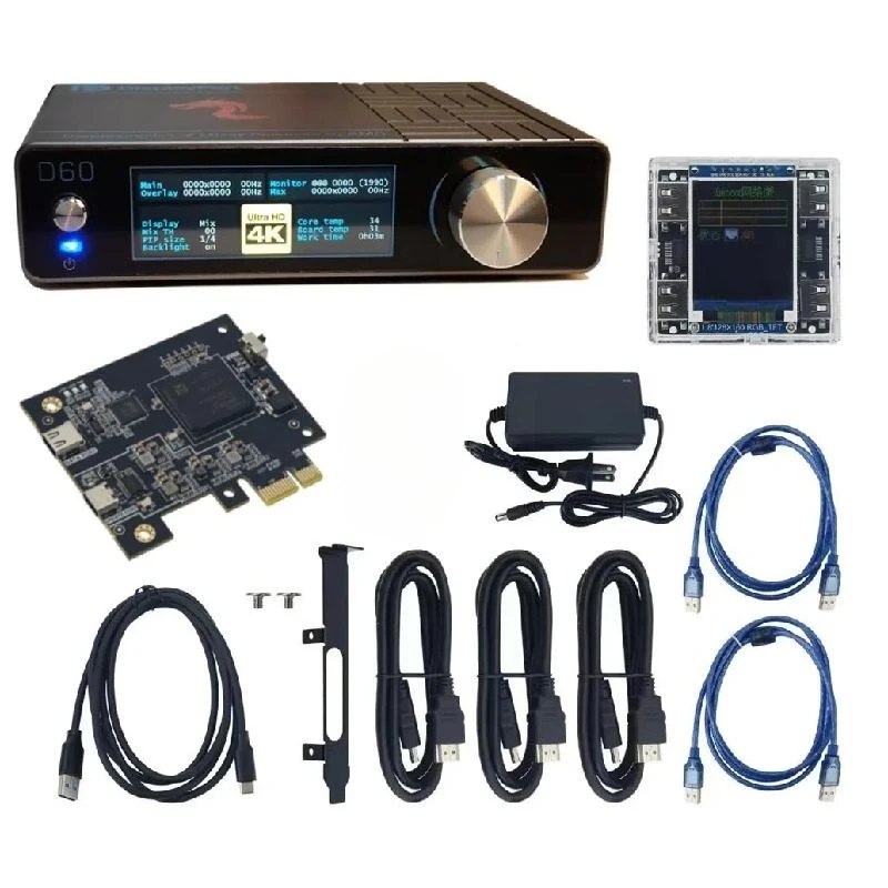 DICHEN 4K DP Adapter with USB for PC
