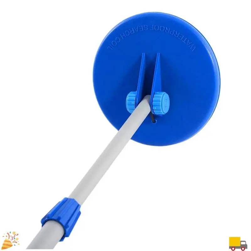 Détecteur de métaux pour enfants, détecteur de métaux souterrains, conception humanisée bleue, durabilité solide pour l'extérieur