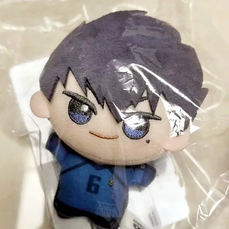 Anime Blue Lock Vol.7 Hiori You Isagi Yoichi Cosplay Plush Doll Fluffy Maumet Pendant Puppet Keychain Keyring Charm Gifts Toys
