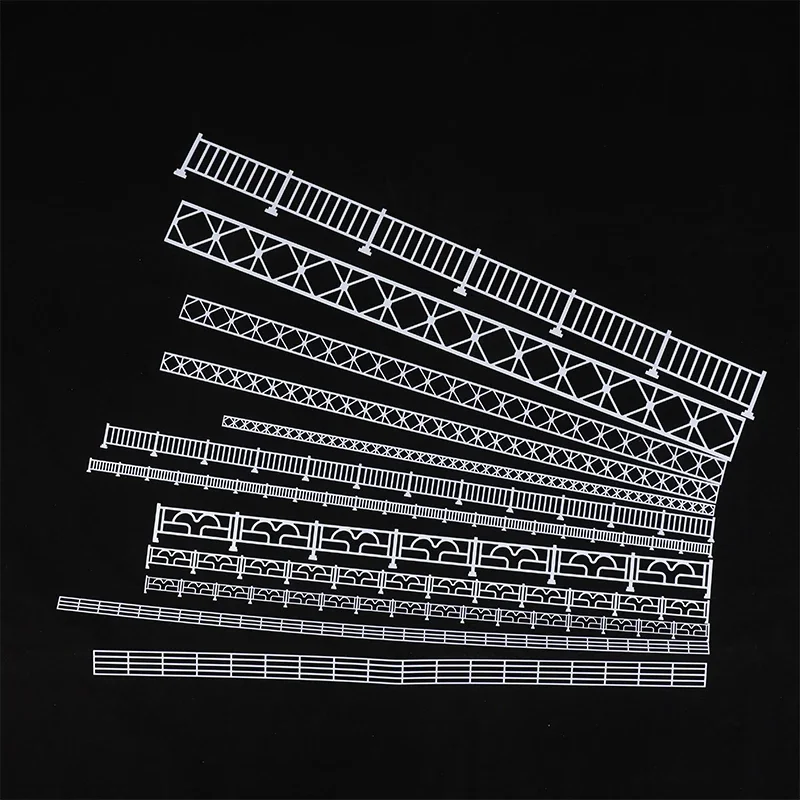 Accessoires de construction pour chemin de fer de sable de paysage, clôture de modèle à l'échelle Ho N Z 1/87 64 50 pour aménagement de Train