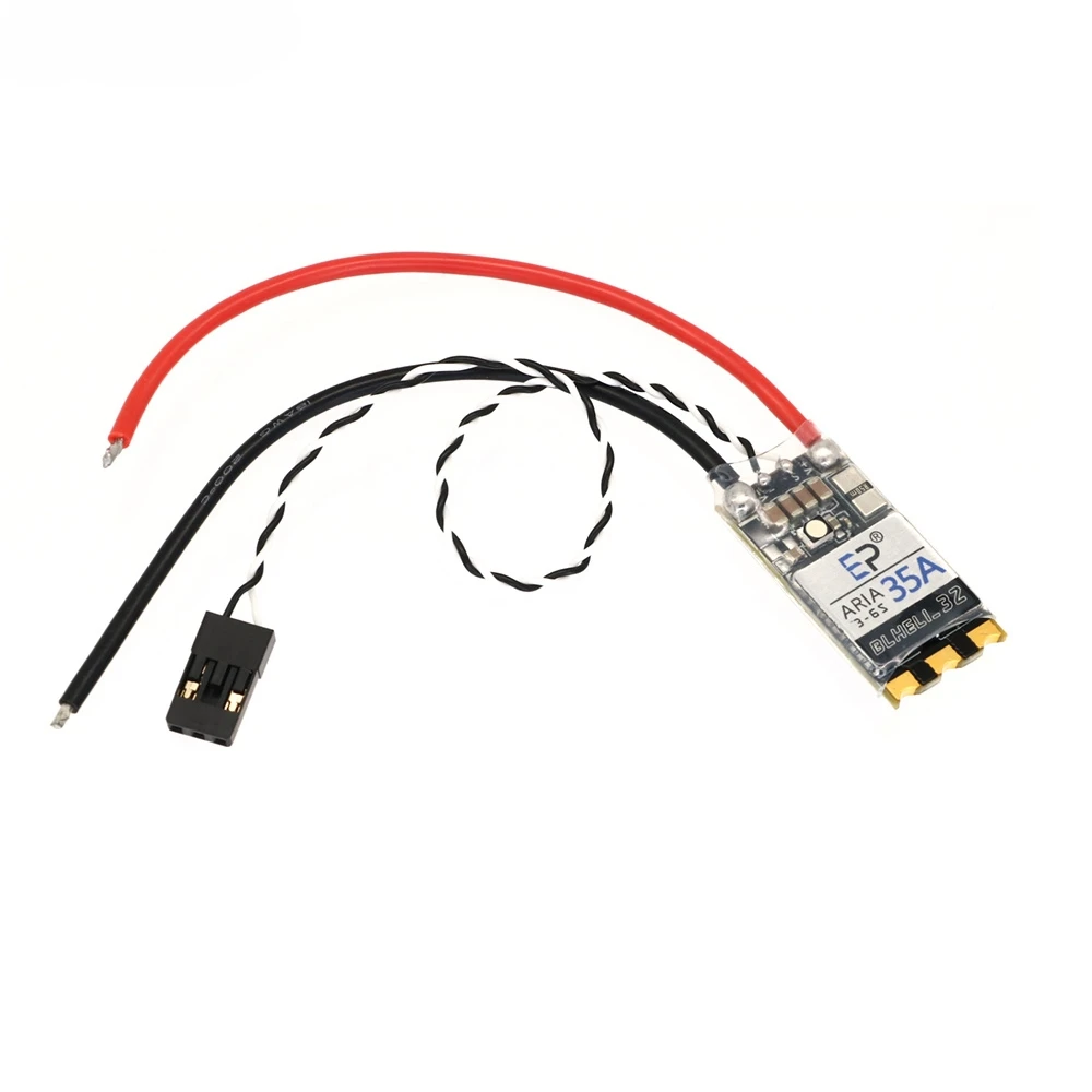 E-Power DYS Aria BL32 35A AM32 bit 3-6S Dshot 1200 ตัวควบคุมความเร็วแบบไร้แปรงถ่าน สำหรับเครื่องบิน FPV crossover และเครื่องบินบังคับวิทยุแบบ DIY