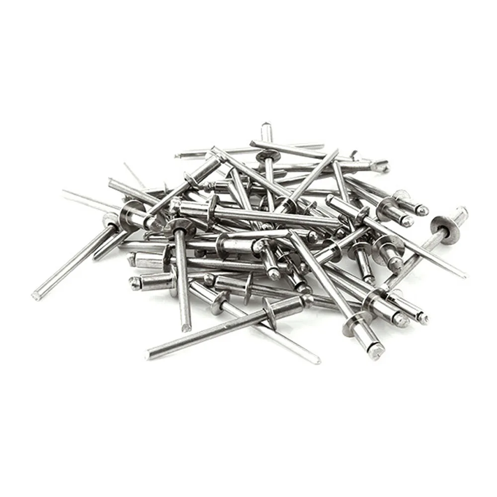 Blind Rivet Pop Round Head Pull Rivet 3mm/3.2mm/4mm/4.8mm 304 Stainless steel Decoration Nail Rivet  Exhaust Rivet Accessories