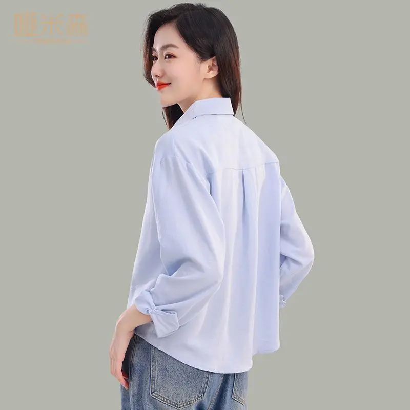 

Spring/summer 2026 New Joker Jackets Loose Cardigan Lady Thin Shirt Women's Sunscreen Coat Outerwear Casual Outcoat Ladies Top