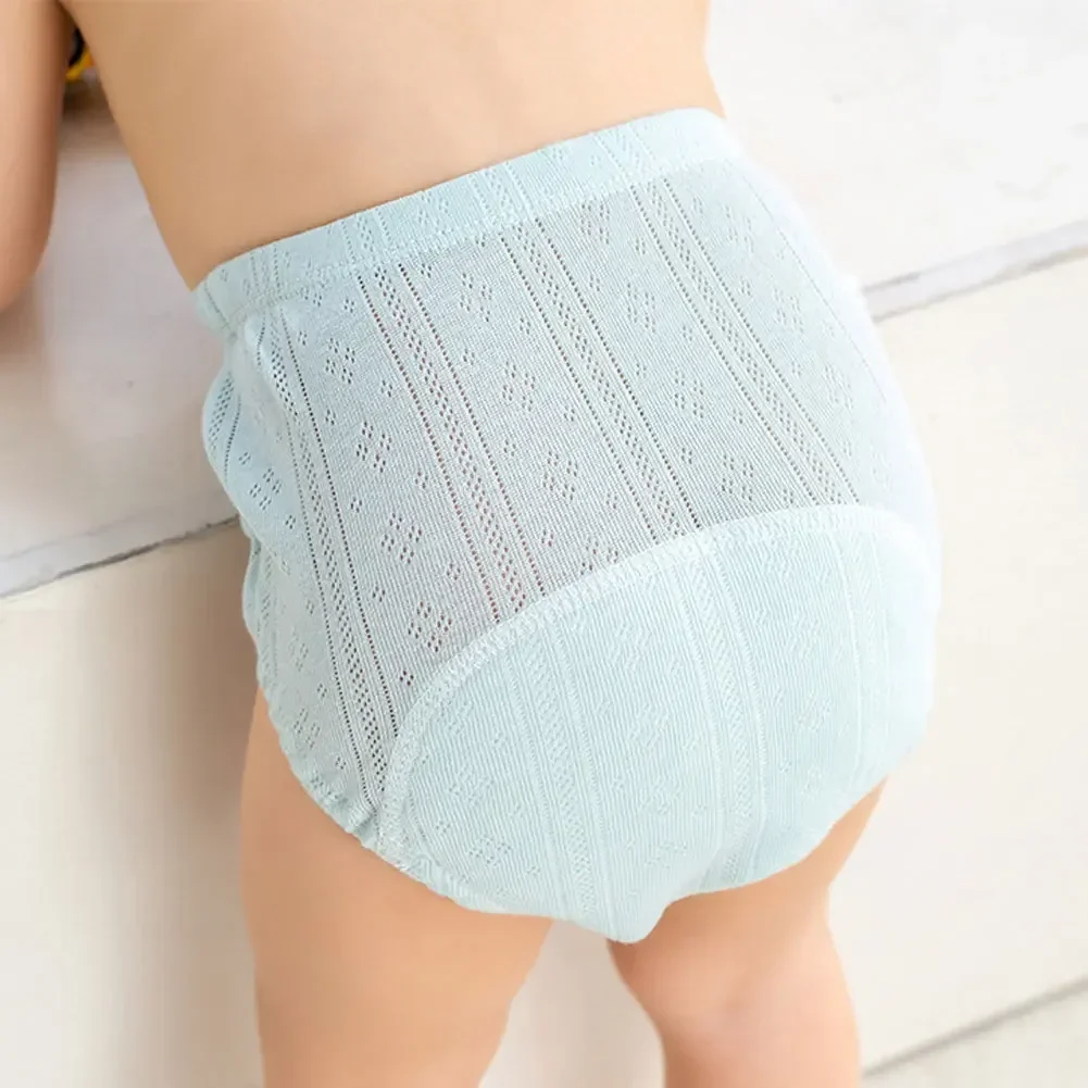 3 قطعة/الوحدة الوليد سروال التدريب القطن رقيقة الصيف الطفل السراويل قابل للغسل صبي الفتيات القماش حفاضات قابلة لإعادة الاستخدام الحفاضات الرضع سراويل