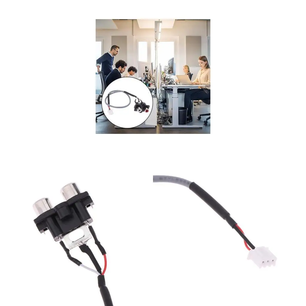 30CM 2RCA Male To X…