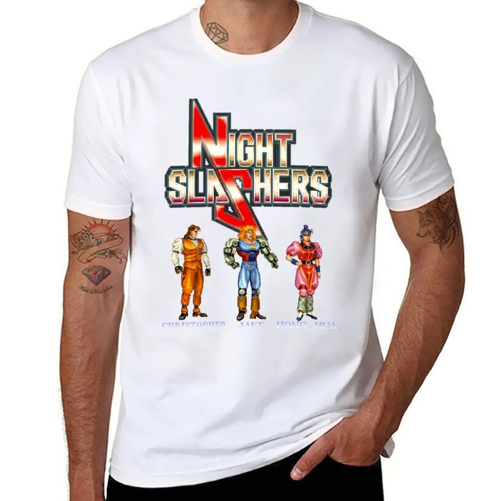 

Night Slashers T-Shirt t shirt for man t shirts cotton 100% T-Shirt