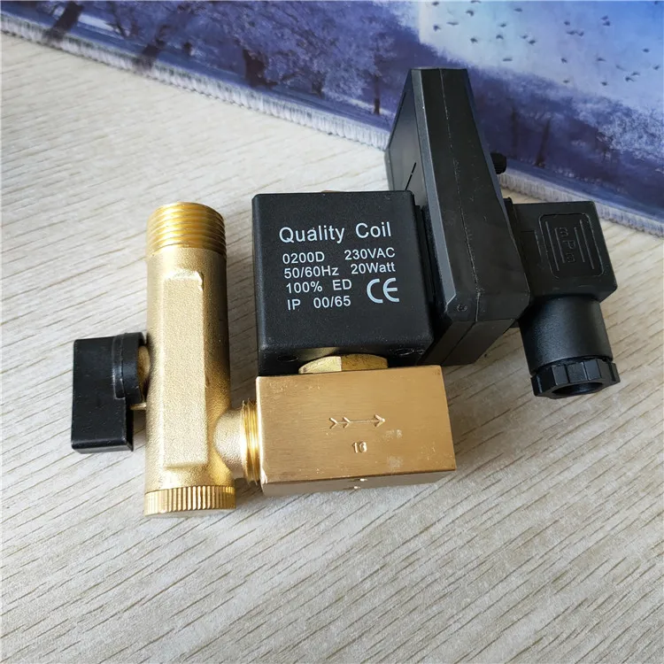 

JORC 16bar MIC-B Pneumatic 1/2" Automatic Electronic Water Valve Ningbo Fenghua Xikou Auto Drain Valve CS-728A SR-A-15