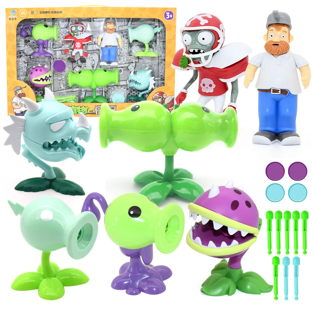 Plantas VS. Zumbis 2 PVZ Brinquedo Crazy Dave Split Pea Goo
