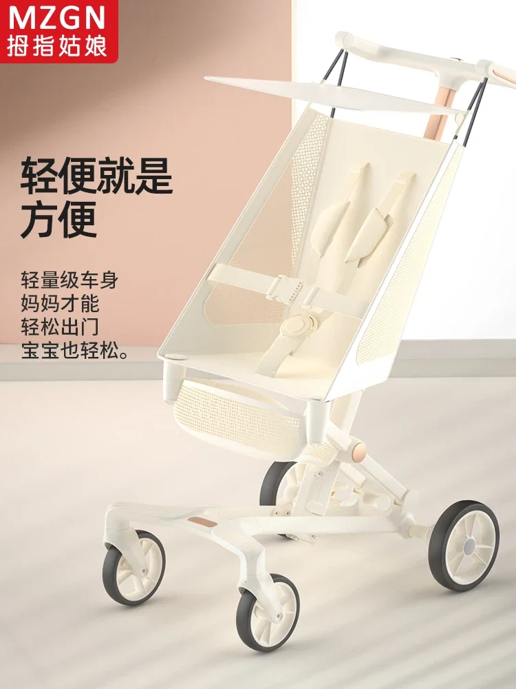 Thumbelina Baby Stroller Children's Stroller Lightweight Foldable Pocket Cart Big Child Baby Travel Stroller