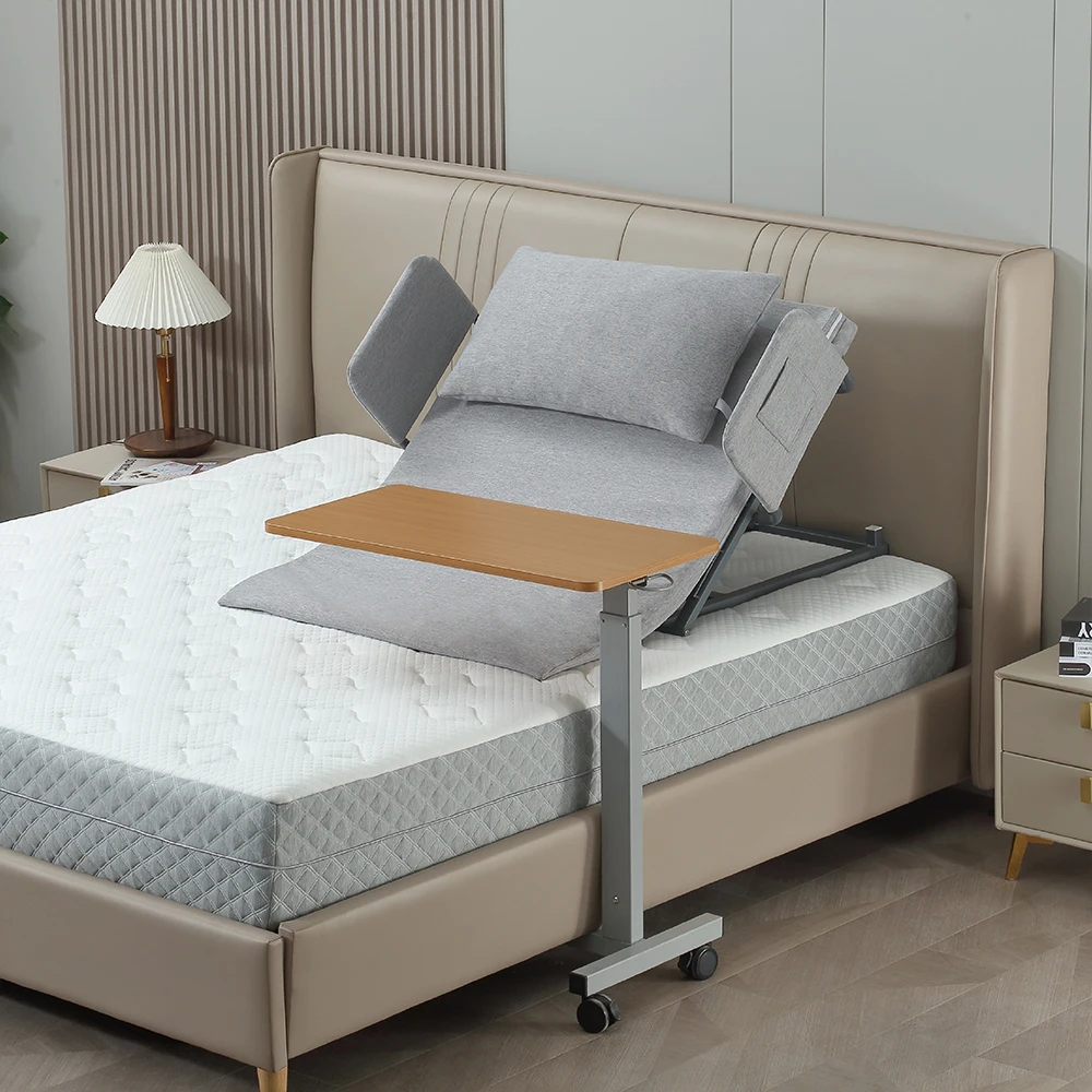 إطار دعم مسند الظهر للعناية المنزلية الحديثة لكبار السن مع وظيفة الاستلقاء والبناء المعدني والسرير الكهربائي والتحكم السلكي #2