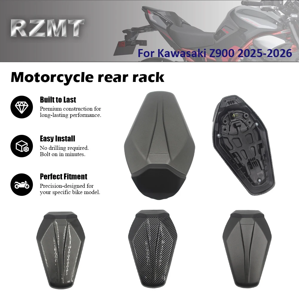 motorcycle-rear-rack-rear-passenger-pillion-seat-cover-fairing-cowl-for-kawasaki-z900-2025-2026
