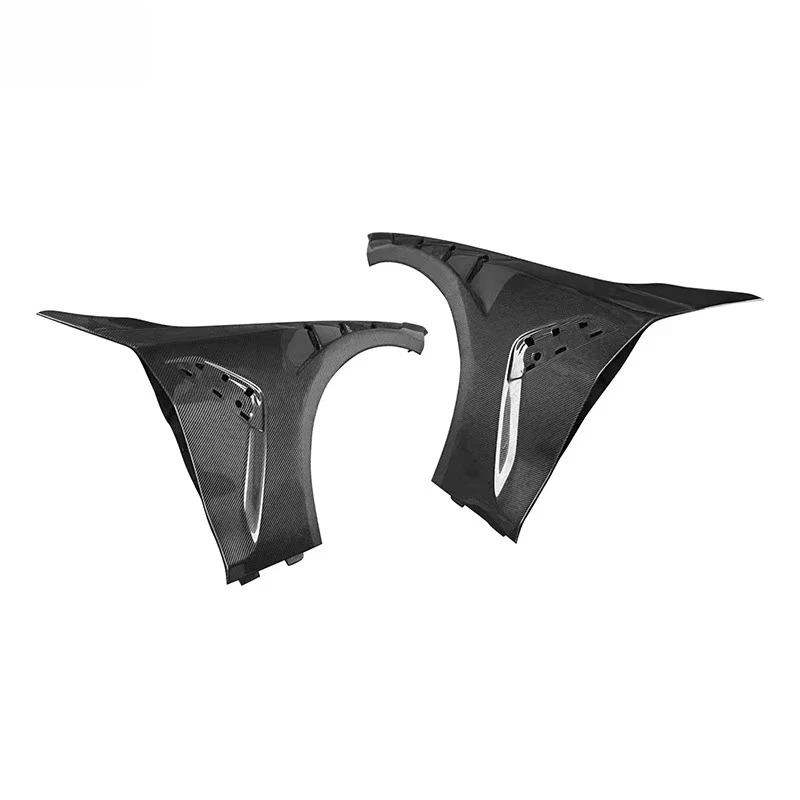 New Carbon Fiber Fender Mudguard Side Wing Panel for M3 G80 M4 G82 Auto Retrofit Body Parts