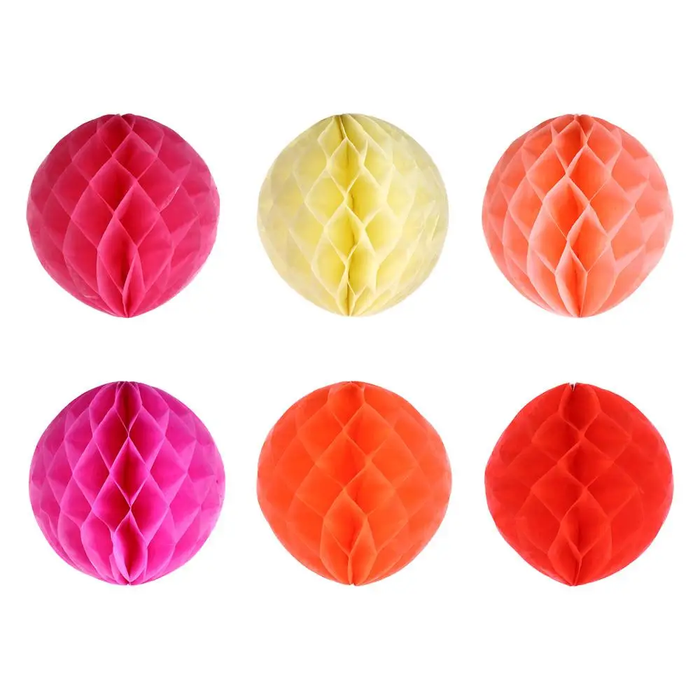 Good Fortune Paper Honeycomb Ball Lantern Best Wishes Good Luck Party Decoration Lantern Happiness Party Pendants Lantern