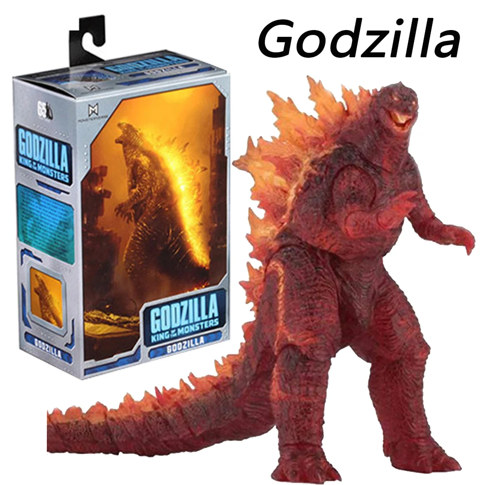 

Godzilla Movie Action Toy Figure Red Lotus Nuclear Explosion Monster Pvc Movable 2019 Movie Edition Garage Kit Model Kids Gifts