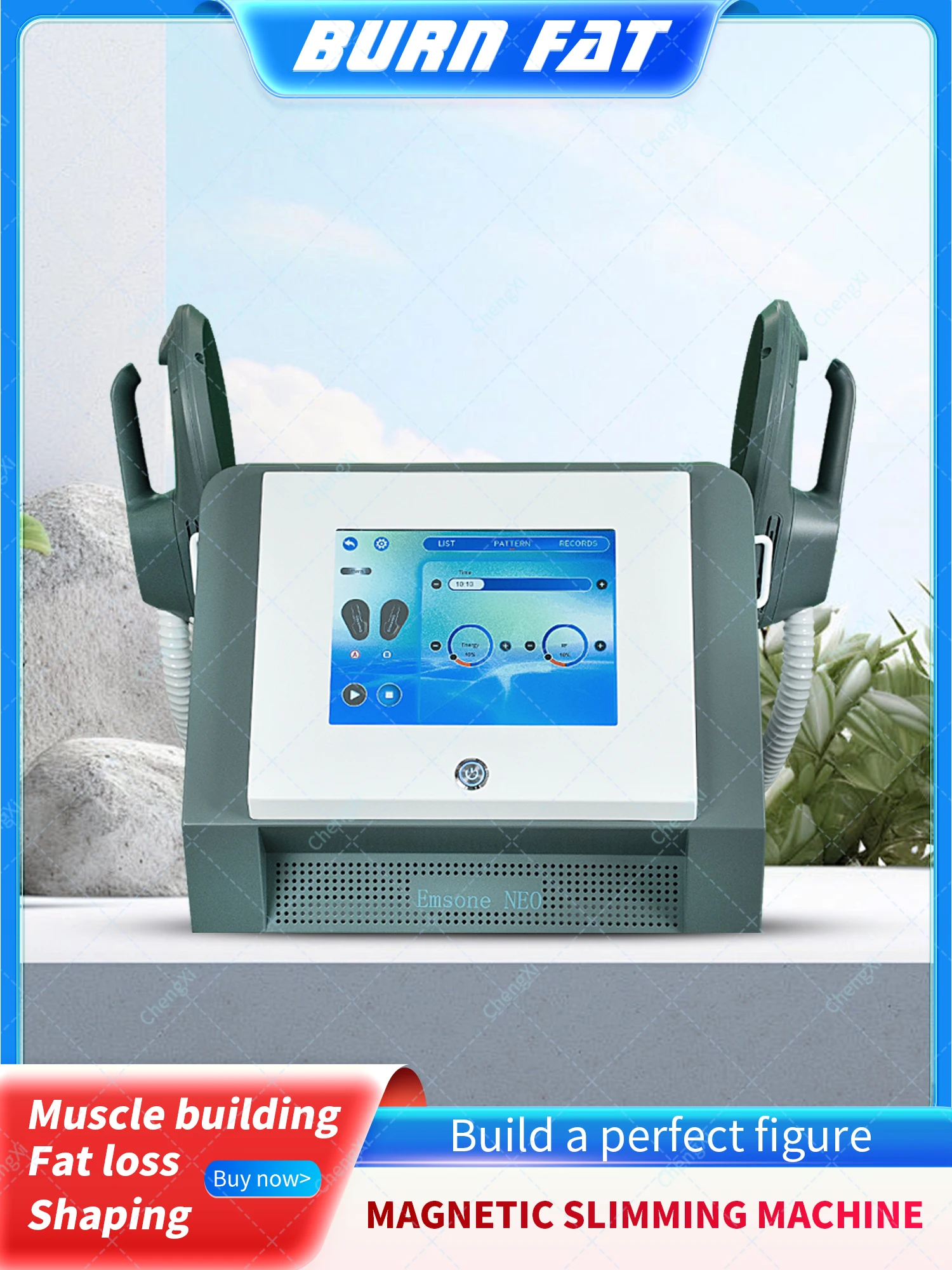 

Hot Selling EMSone NEO Shaping Machine Non-Invasive Body Tightening 2/3/4/5 Handle Face Waist Hip Weight Loss Slimming