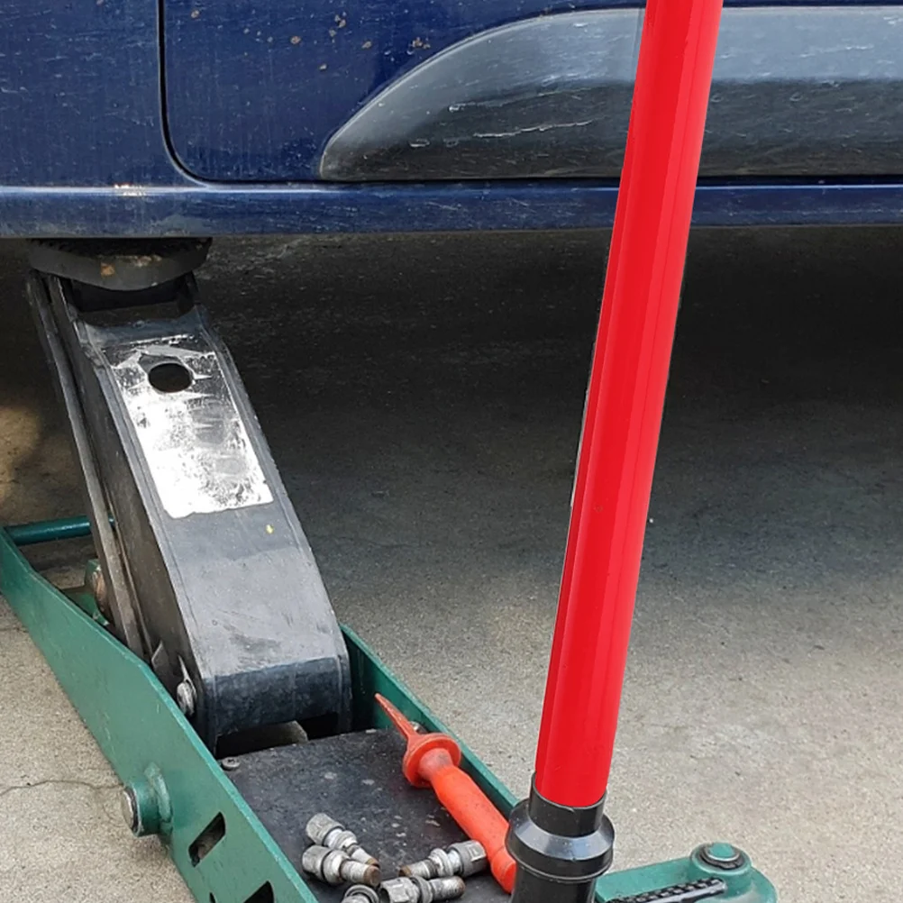 2Pcs Hydraulic Jack Handle Extension Rod Heavy Duty Steel Trailer Floor Jack Lever Pole Replacement Parts for Automotive Repair