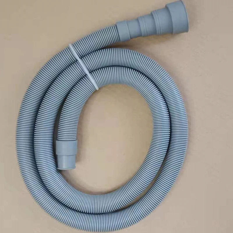 1pc 1.5m Automatic Drum Washing Machine Drain Hose Multi-calibre Multi-function Interface Downpipe Water Outlet Extension Pipe tandorio automatic diving watch for men double bow domed sapphire crystal nh35 pt5000 movt 200m water resist 40mm luminous dial