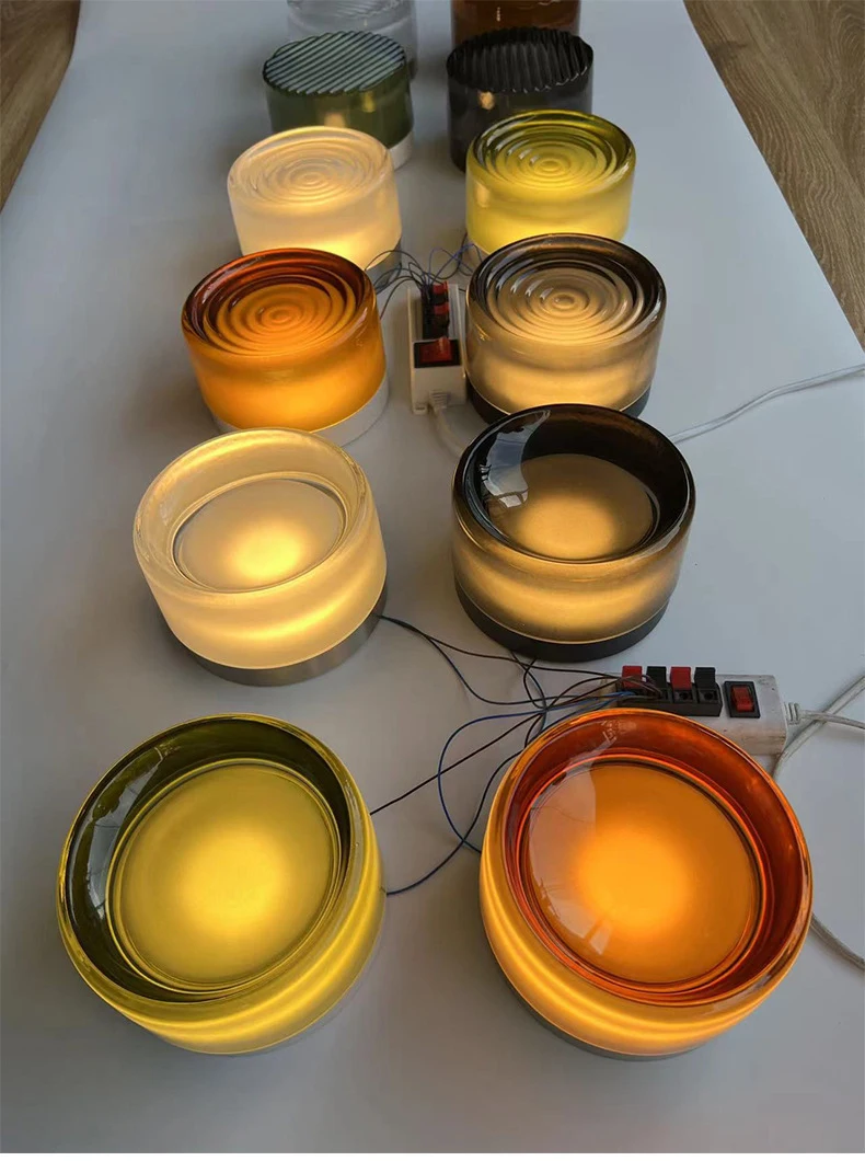Modern Round Glass Wall Lamps LED Acrylic Corridor Aisle Lamp Minimalist Home Decor Living Room Porch Bedroom Bedside Wall Light