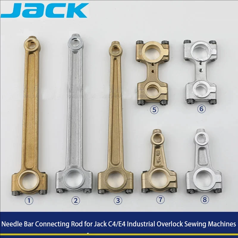 

Needle Bar Driving Connecting Rod/Looper Rod/Connecting Rod/Knife Driving Connecting Fit JACK Industrial Overlock Sewing Machine