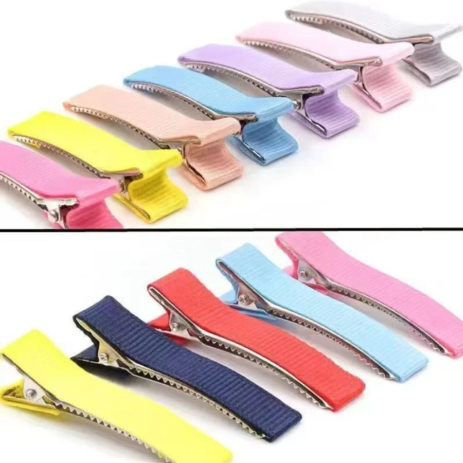3.5-5 Ccm half-pack all-inclusive duckbill clip diy bottom clip side clip bottom support wrap cloth manual hairpin material acc