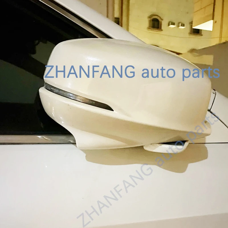 For Honda Accord 2.4 9th 2014 2015 2016 2017 Car Accessories Rearview Mirror Cover Side Mirrors Housing Shell with Lamp Type