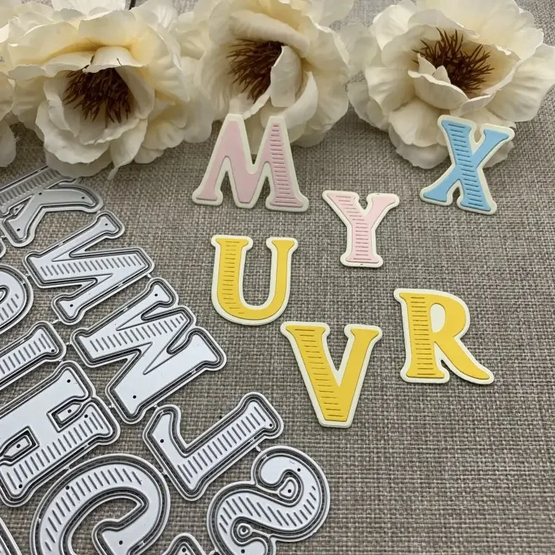 

New letter decoration Metal Cutting Dies For DIY Scrapbooking Decorative Embossing Handcraft Die Cutting Template Mold