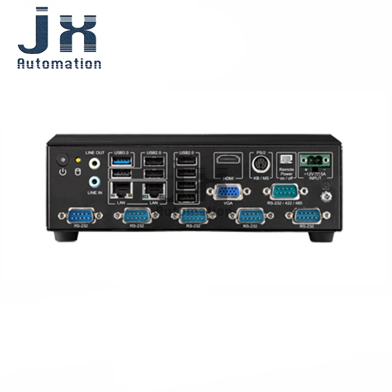 Original Advantech Front Access Fan-less Micro Computer AIMC-2000J-00A2 with VGA/HDMI, 6 COMs, 8 USBs