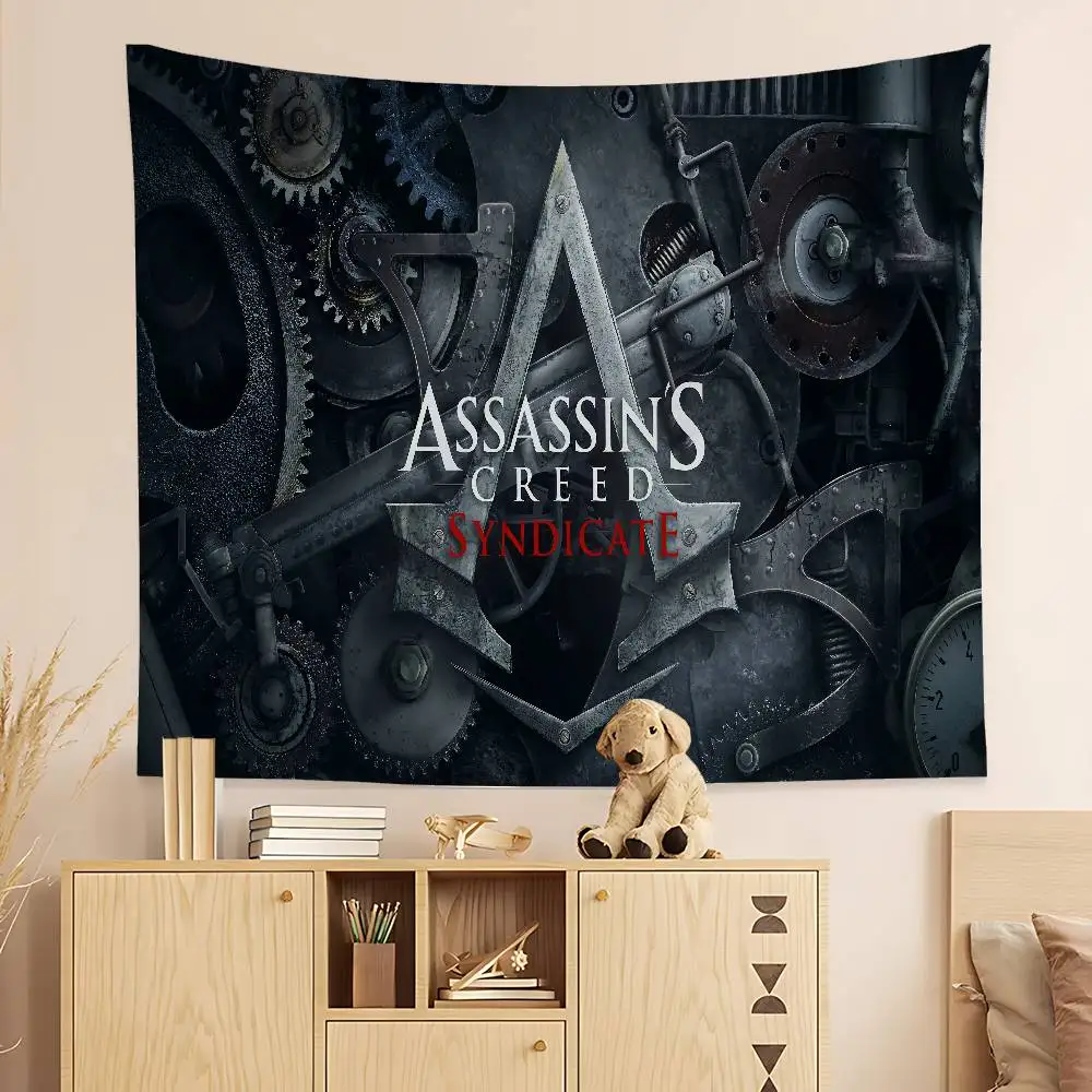 A-Assassin S -Creed Gaming Cartoon Tapestry Wall Hanging Decoration Household Home Decor