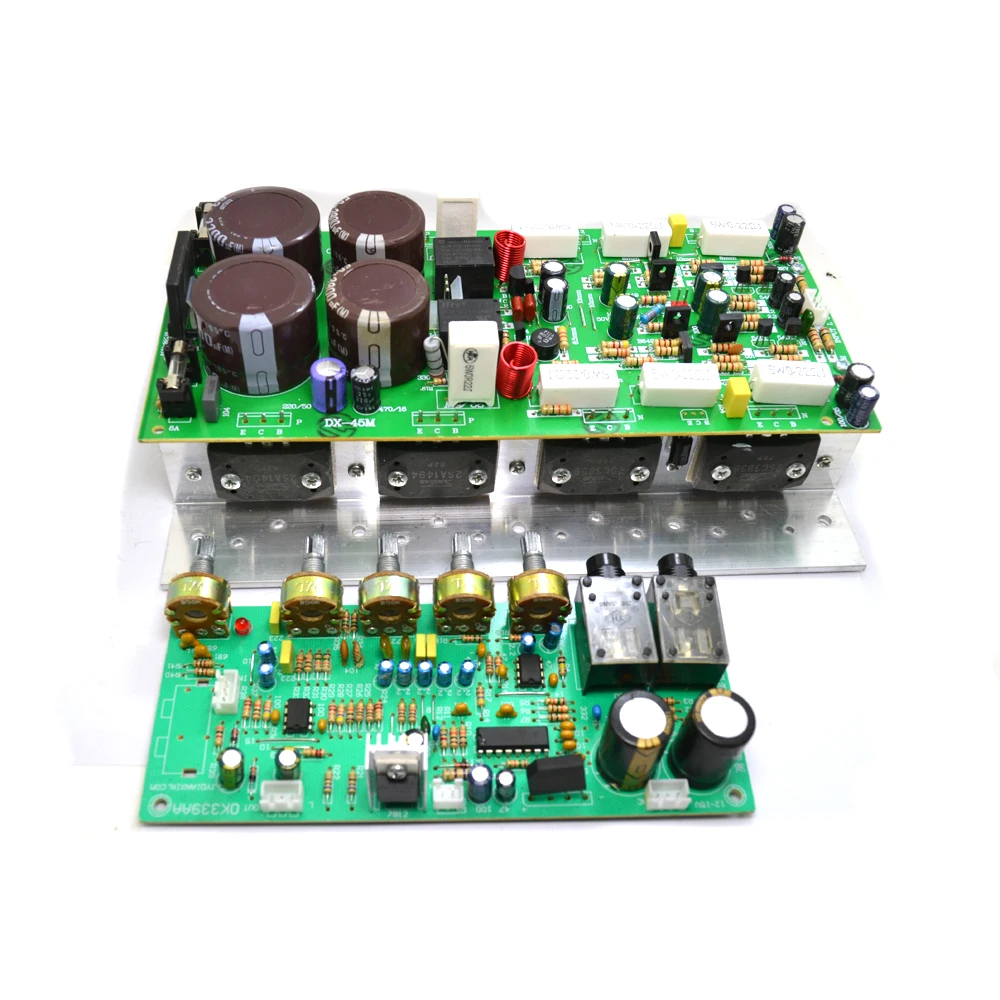 Amplificatore da palco Scheda amplificatore stereo ad alta potenza a due canali Fai da te può cambiare mono