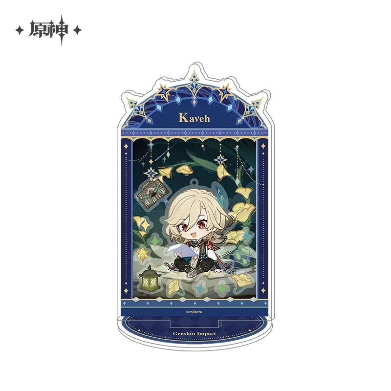 Sunsyea Genshin Impact Officiële Merch Mihoyo Originele Xglx Serie Acryl Stand Set Zwerver Furina Neuvillette