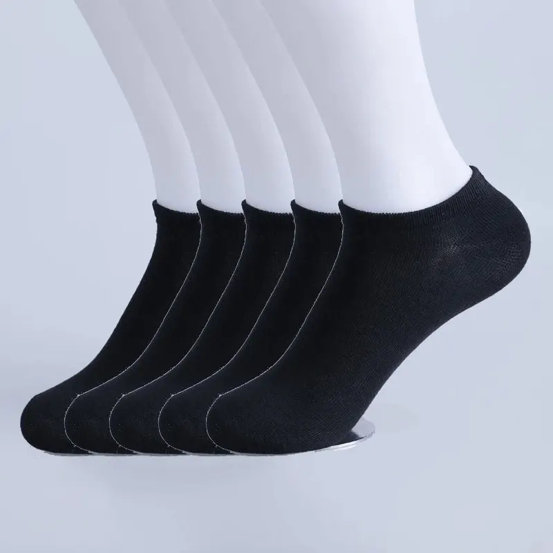 5 Pairs/Lot Men Cotton Long Socks Breathable Soft Summer Sport Adult Underwear White Compression Socks White Warm Men Gifts