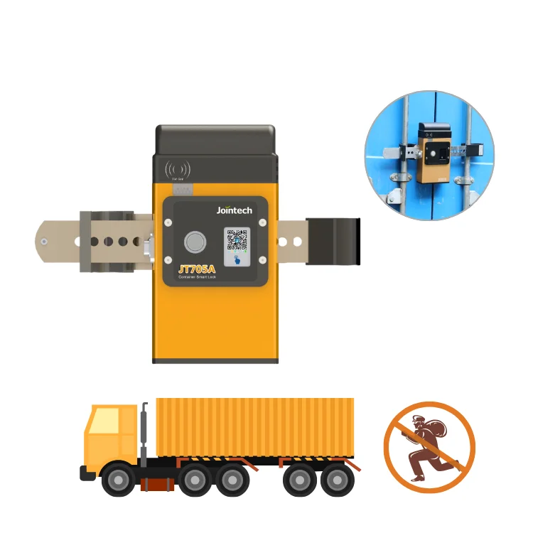 

High Value Cargo Transportation Container GPS Electronic Tracker Padlock